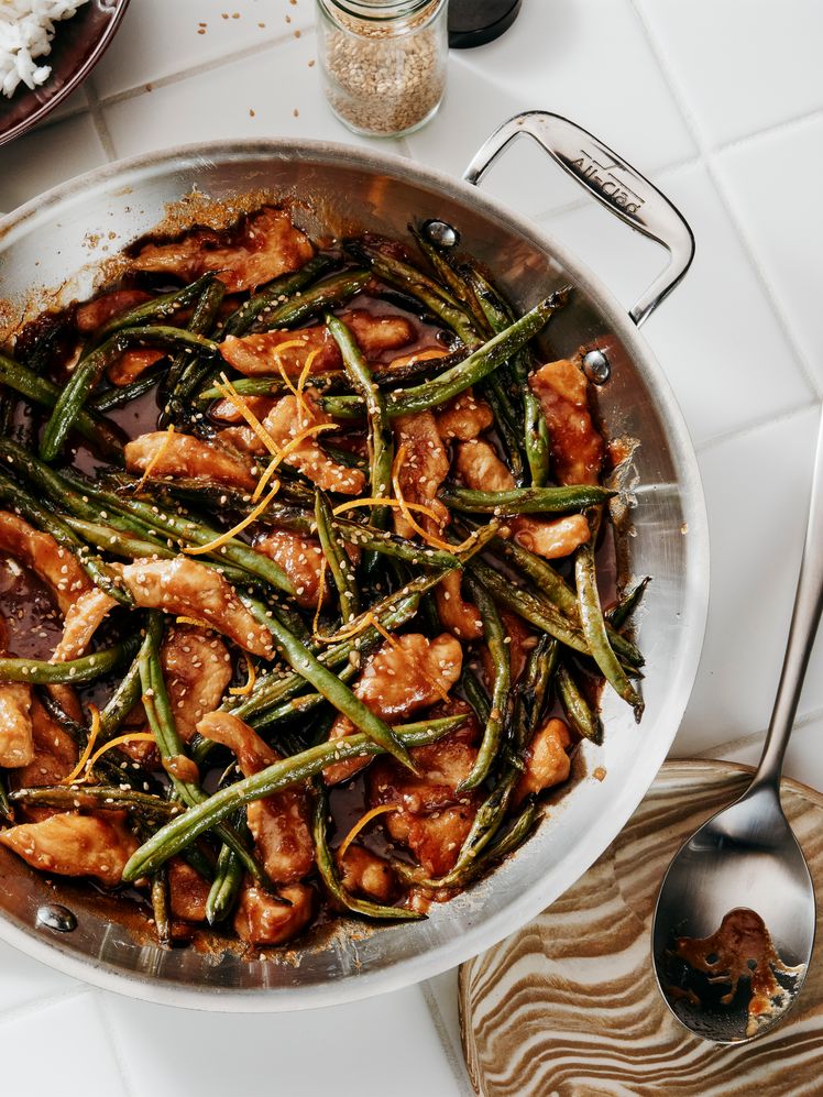 Sweet-and-Sour Cranberry Chicken Stir-Fry