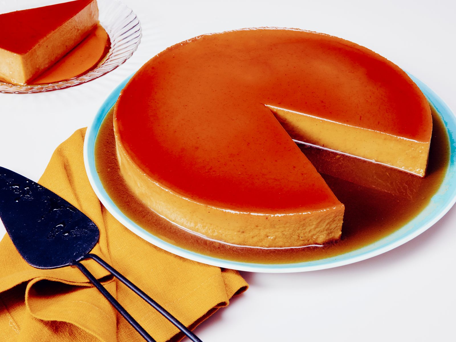 Pumpkin Flan de Queso