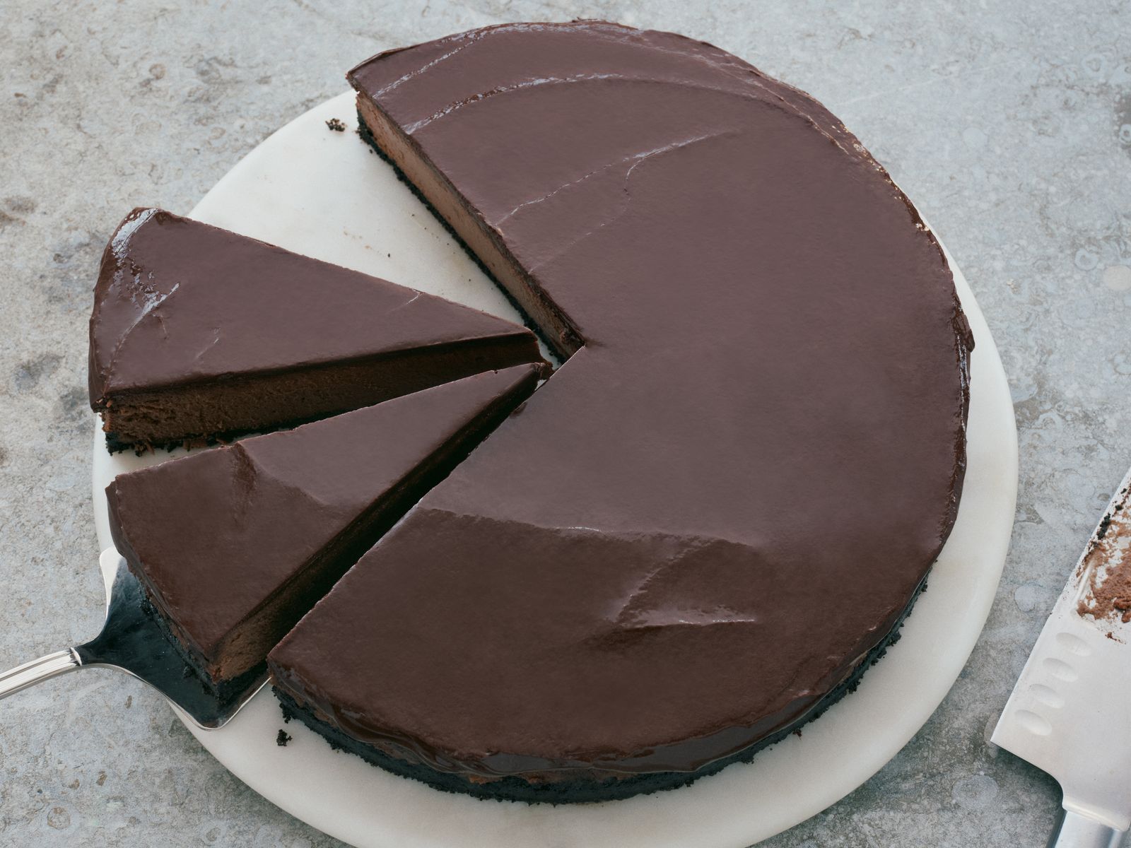 Triple Chocolate Cheesecake