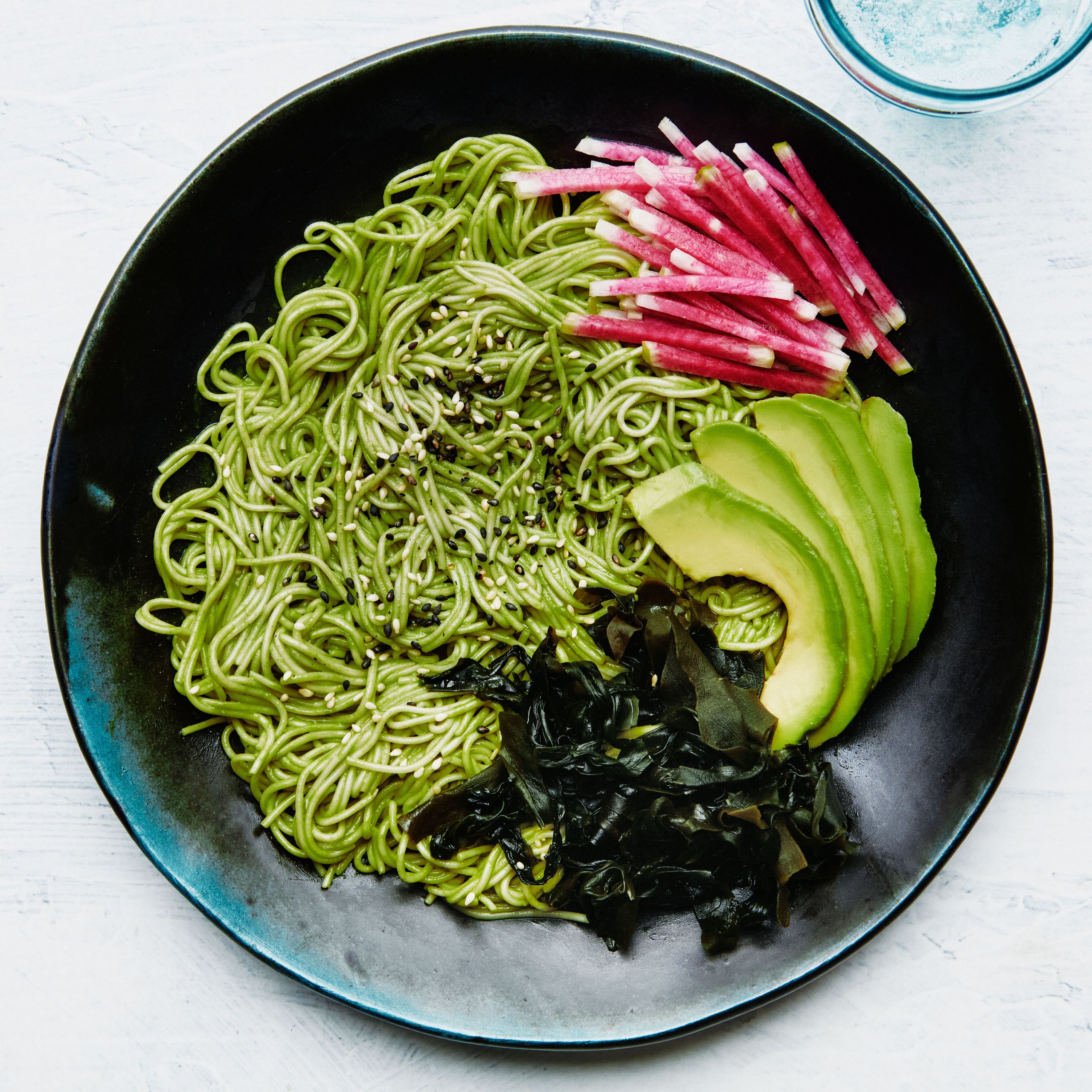 Cold Matcha Noodles