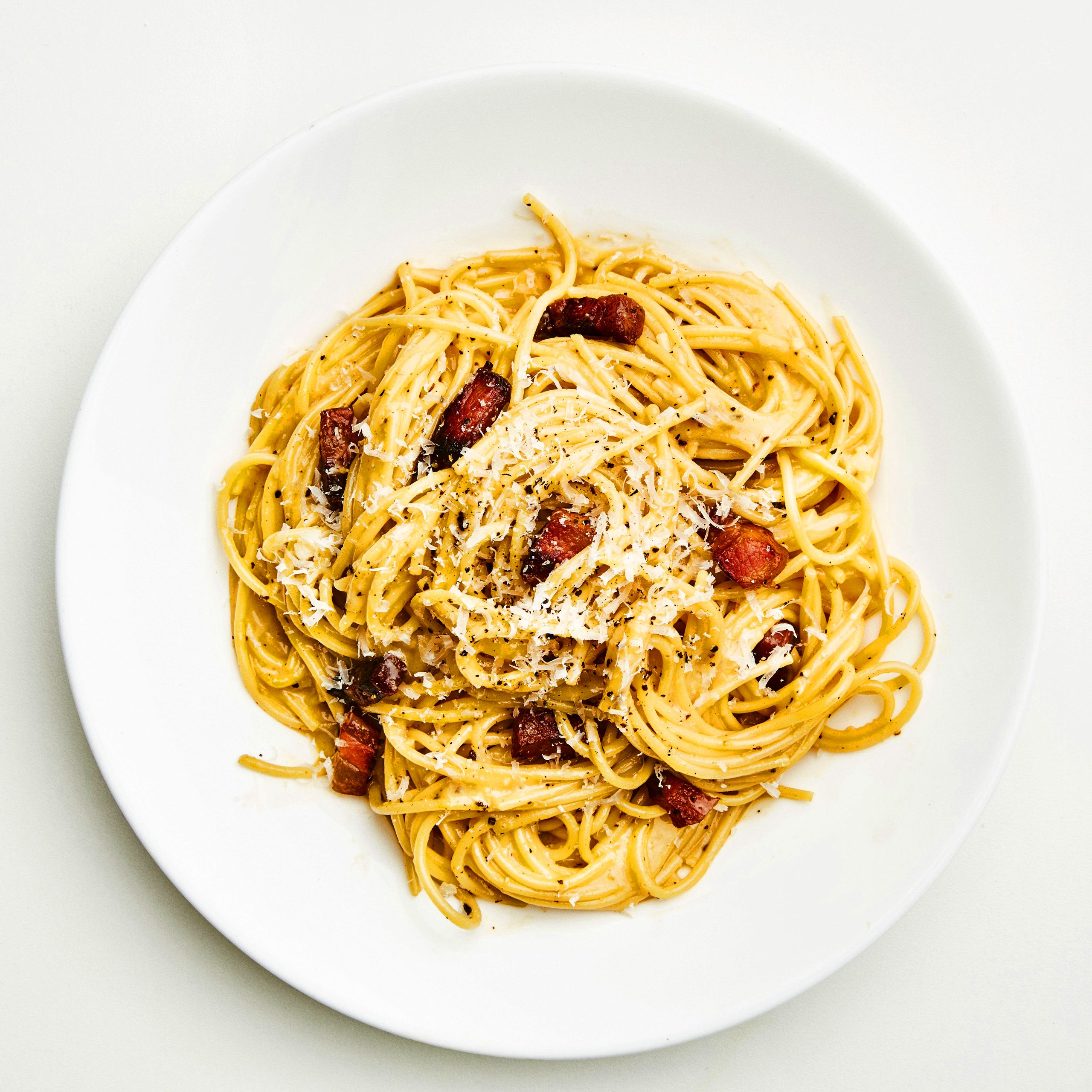 Simple Spaghetti Carbonara
