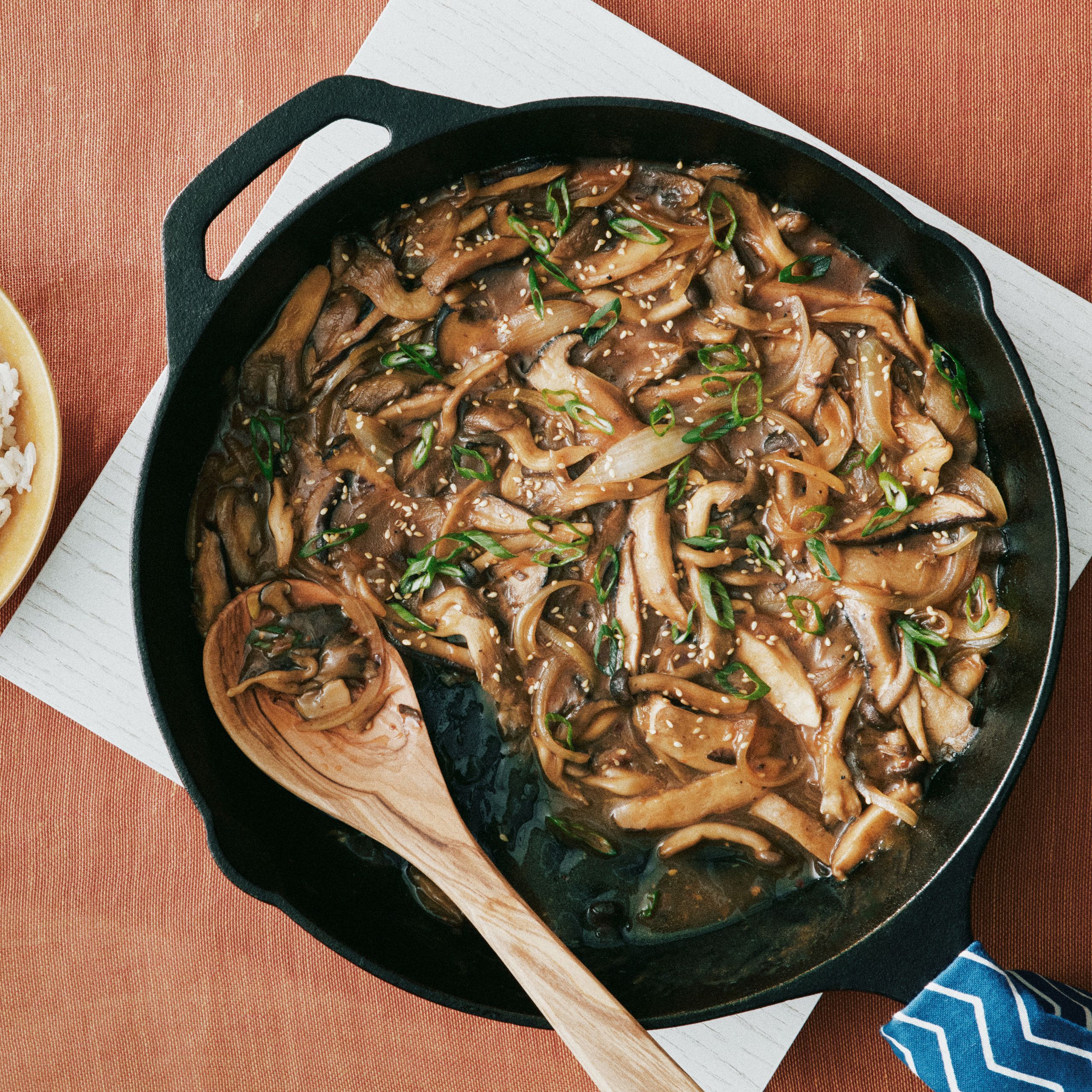 Saucy Mushroom Stir-Fry